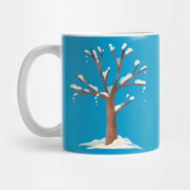 Winter tree by Rebelform